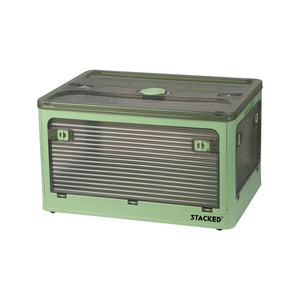 Storage Containers Stackable Lid Clothes S Green Small-1975420406236057600