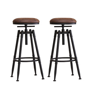 Levede 2x Industrial Bar Stools Kitchen-1973194045211676672