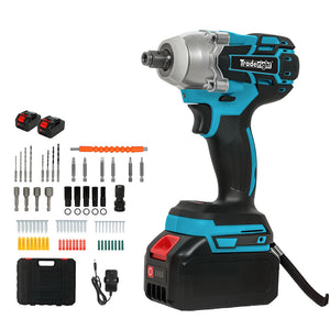 Traderight Impact Wrench 21V Cordless,73pcs,550Nm 2x4.0Ah-1996005588353552384