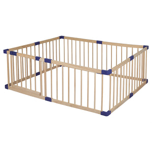 BoPeep Kids Playpen Wooden Baby Safety Medium-1973193917885190144