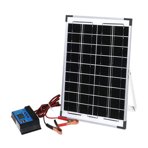 12V 10W Solar Panel Kit Mono Caravan-1973193725253390336