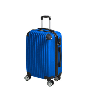 Slimbridge 28" Travel Luggage Suitcase Blue-1973193753187454976