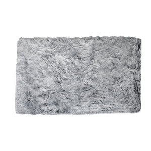 PaWz Replaceable Pet Bed Cover Plush Charcoal Small-1975420458882961408