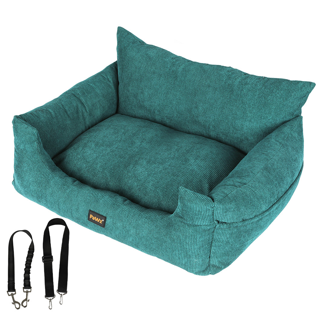 pawz-pet-car-booster-seat-dog-protector-l-green-large-1973193673273380864