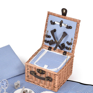2 Person Picnic Basket Baskets Set Outdoor-1973193795499593728