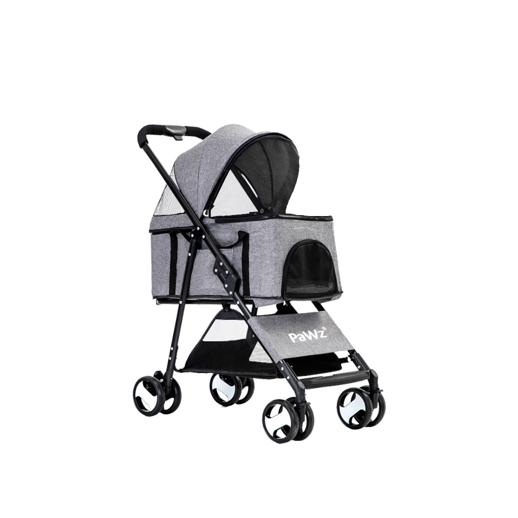 pawz-large-pet-stroller-dog-cat-travel-grey-1973193718618001408