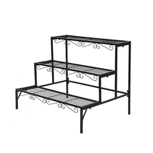 Levede Plant Stand 3 Tier Rectangle-1973193769654292480