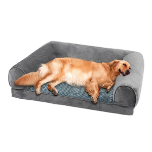 PaWz Pet Bed Sofa Dog Bedding Soft Warm XXL Cover Grey Cover XX-Large-1975420446065168384