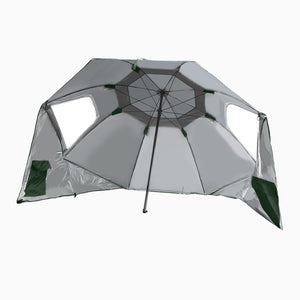 Mountview Beach Umbrella Outdoor Umbrellas Green 2.13M-1973193757977350144