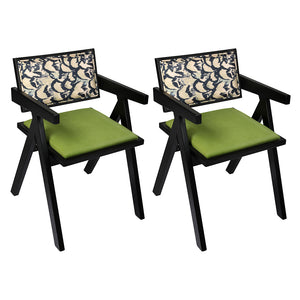 Levede 2X Dining Chair Retro Backrest Chair-1996005430819688448