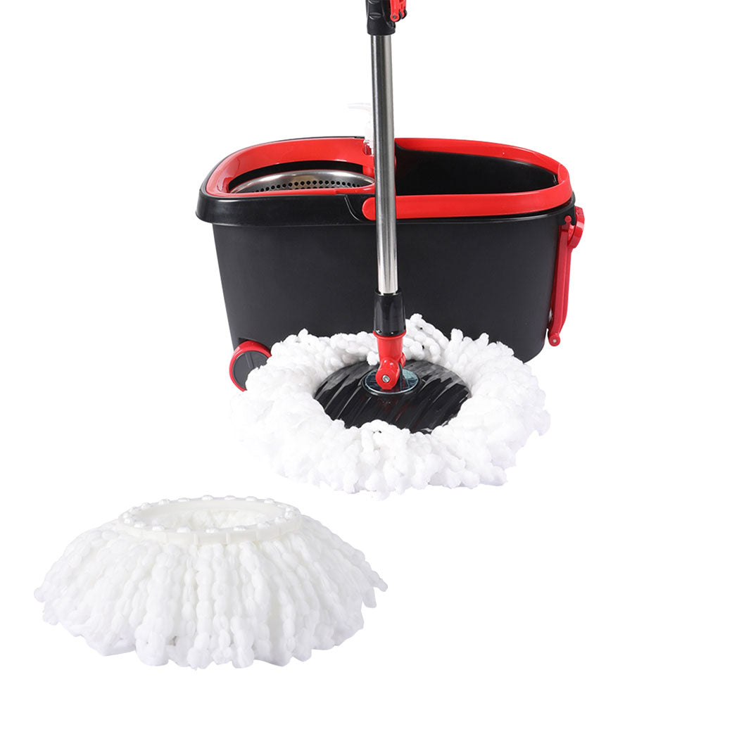 cleanflo-spin-mop-bucket-set-360-degree-black-1973193868618895360