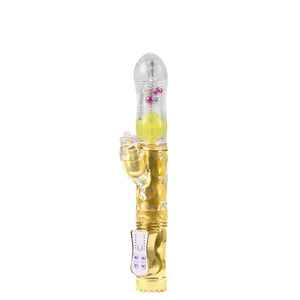 Urway Rabbit Vibrator Masturbator Thrusting Gold-1975420413861302272