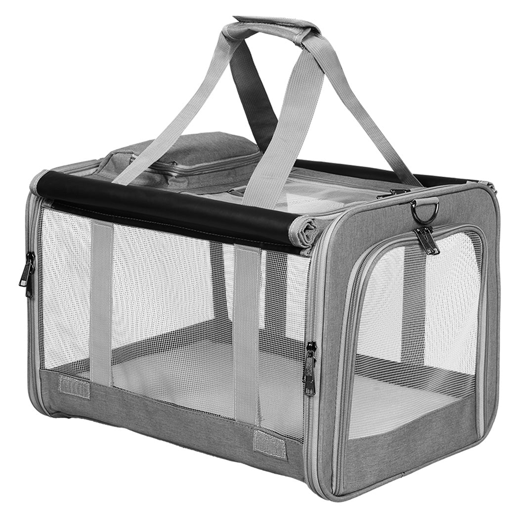 pawz-3-in-1-pet-soft-crate-dog-cat-carrier-m-size-grey-1996005444912549888