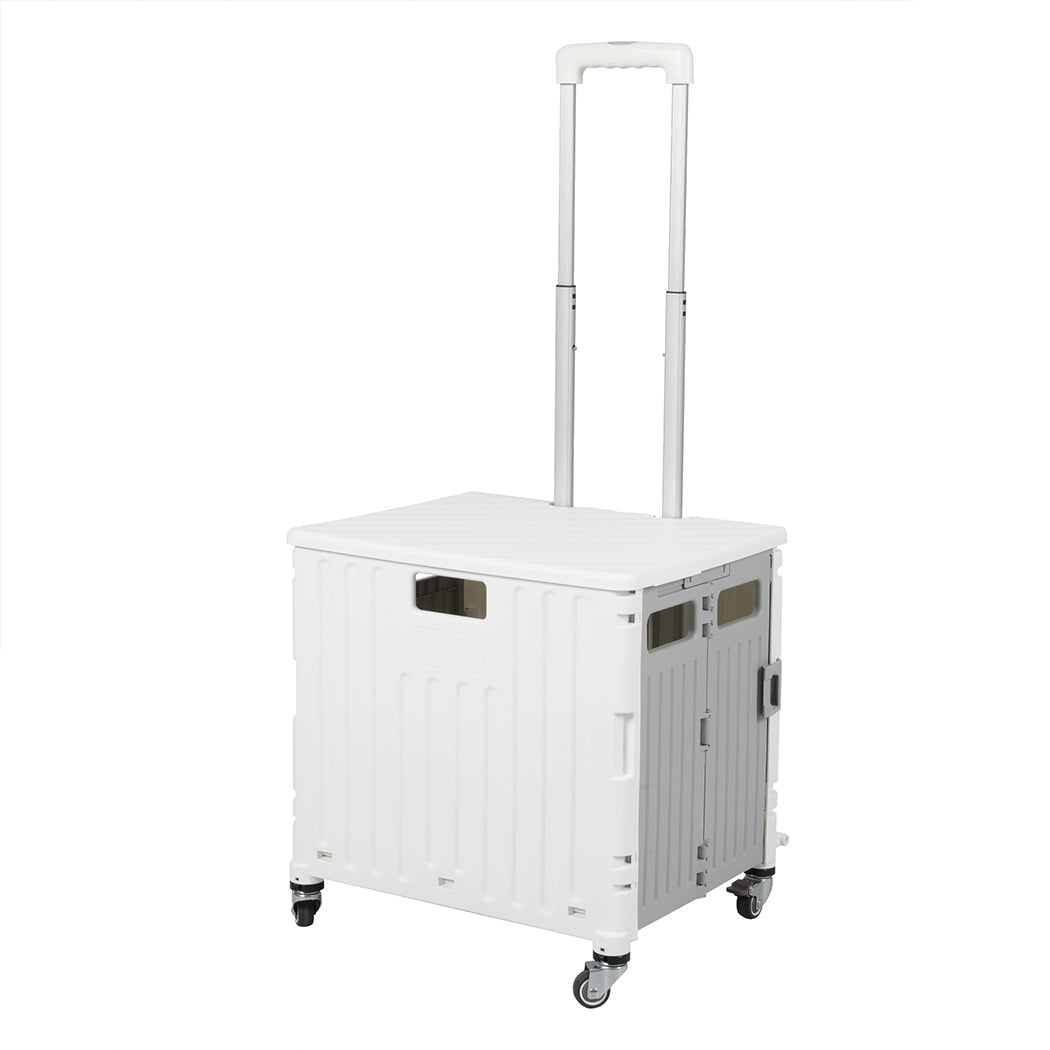 folding-shopping-trolley-cart-portable-beige-1973193722061524992