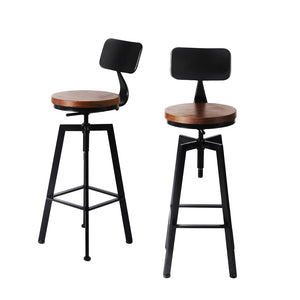 Levede 1x Industrial Bar Stools Kitchen-1973194044318289920
