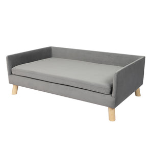 PaWz Pet Sofa Bed Dog Warm Soft Lounge Grey-1973193665371312128