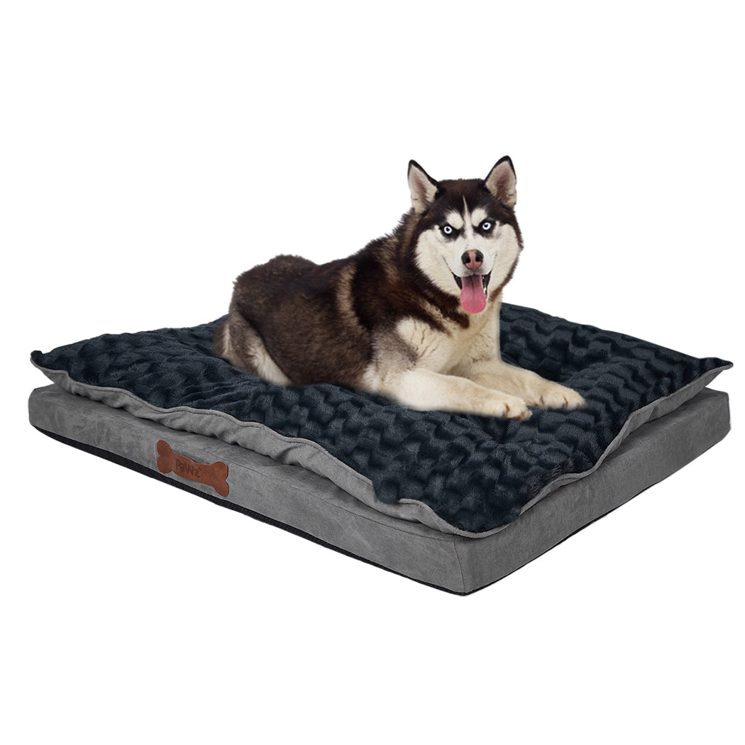 dog-calming-bed-warm-soft-plush-comfy-m-grey-medium-1973193640813662208