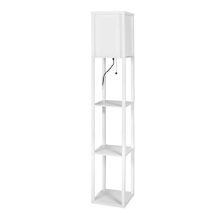 EMITTO Floor Lamp Storage Shelf LED White-1973193956724445184