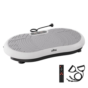 Centra Vibration Plate Train Exercise Machine White-1996005461077397504