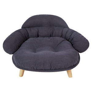 Pawz Elevated Pet Dog Cat Sofa Bed Couch L Size Grey-1996005432098951168