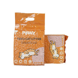 PaWz 2.5kg Tofu Cat Litter Clumping Peach x1-1996005382773936128