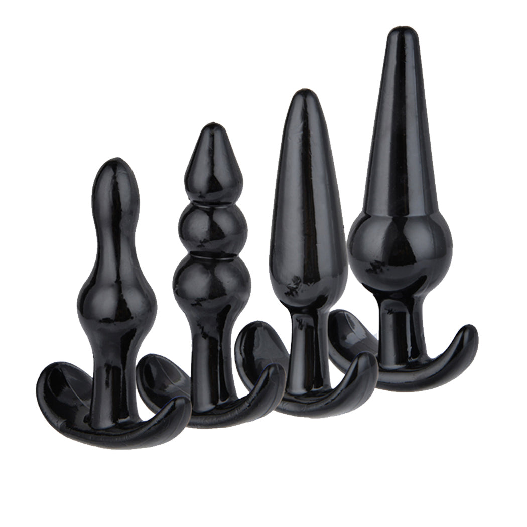 urway-4-pack-anal-butt-plug-ass-bum-black-1973193732761194496