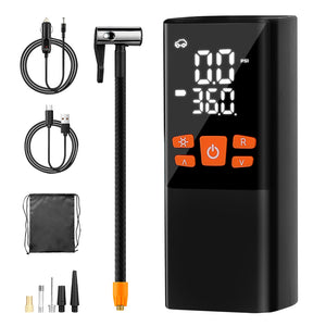 Traderight 150PSI 6000mAh Cordless Tire Inflator Dual Power-1996005589381156864
