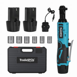 Traderight Cordless Ratchet 12V 42N.M 3/8" Drive Kit-1996005590542979072