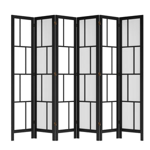 Levede 6 Panel Room Divider 170cm Freestanding Screen-1996005597694267392