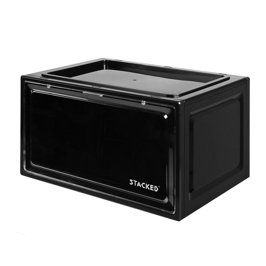 stacked-shoe-box-acrylic-sneaker-display-1pc-black-1975420405862764544
