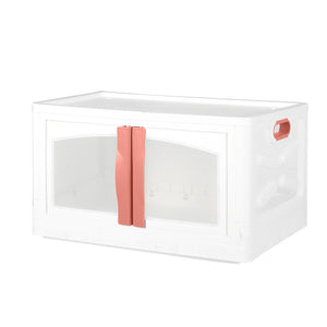 Plastic Storage Containers Stackable Red-1973193713844883456