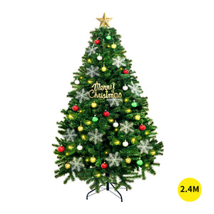 SANTACO Christmas Tree 2.4M 8Ft Xmas 2.4 Meter-1973193791405953024