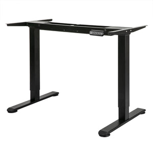 Levede Motorised Standing Desk Frame Black Dual Motor-1973193820111769600