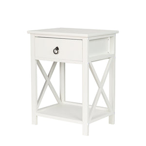 Levede 1x Bedside Tables Drawers Side-1973193844480675840