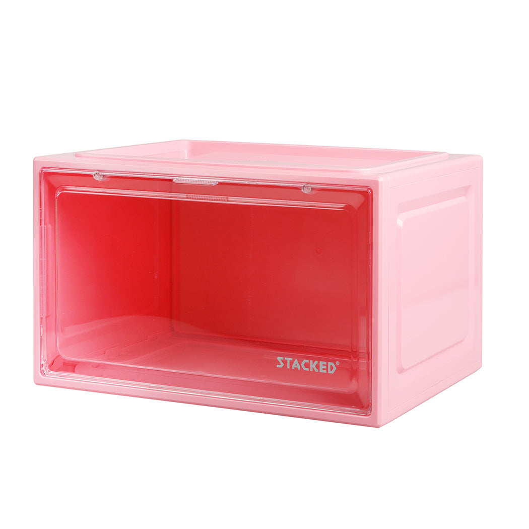 stacked-sneaker-display-case-stackable-pink-1973193714444668928
