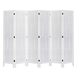 Levede 6 Panel Room Divider 170cm Freestanding Screen-1996005598117892096