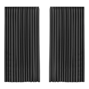 Marlow 2XBlockout Curtains Chenille 240x250 Grey-1973194067709923328