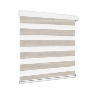 Marlow Blackout Zebra Roller Blind Curtains 180x210 Beige-1973194065663102976