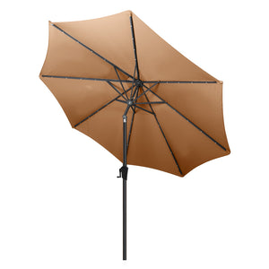 Centra 3M LED Outdoor Umbrella Base Stand Khaki-1996005491855200256