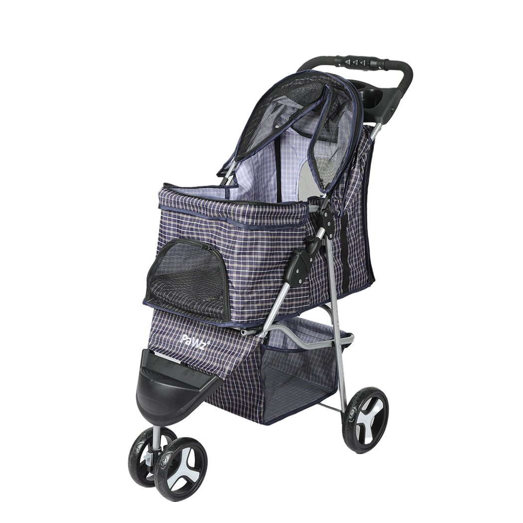 pawz-large-pet-stroller-dog-cat-carrier-plaid-1973193718055964672