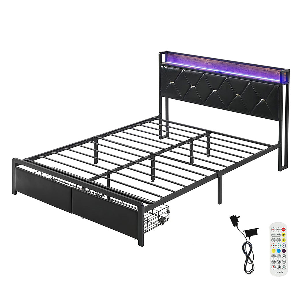 levede-double-metal-bed-frame-led-lights-2-drawers-1996005424444346368