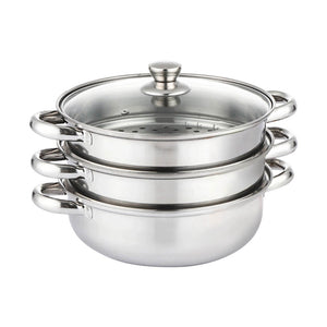 TOQUE Stainless Steel Steamer Meat Vegetable-1973193931718004736