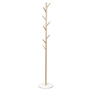 Levede Coat Rack Hat Clothes Stand Hanger Gold-1973193816102014976
