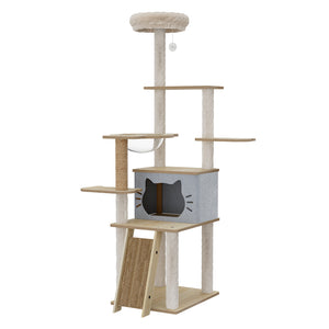 Pawz Cat Tree Tower Large Scratcher Condo House 160cm-1996005457323495424