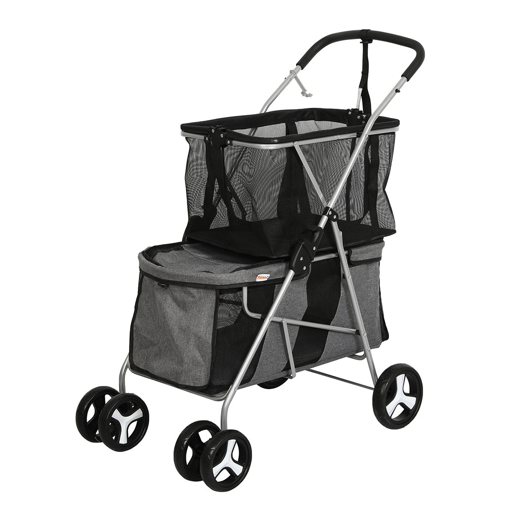 pawz-pet-stroller-2-tier-dog-cat-carrier-foldable-1975420407137832960