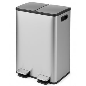 Toque 60L Pedal Bin Kitchen Waste Can Recycling Dustbin-1996009984009310208
