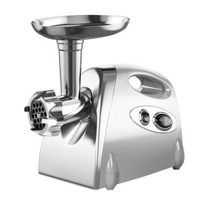 800W Electric Meat Grinder Mincer Sausage Silver-1973193959182307328