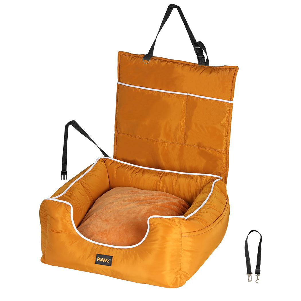 pawz-pet-car-seat-travel-safety-carrier-orange-1973193678180716544