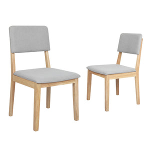 Levede 2x Dining Chair Armless Upholstered Seat-1996005437715124224