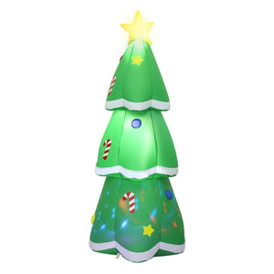 Santaco Inflatable 1.5M Christmas Tree Flashing Light-1973194174165553152